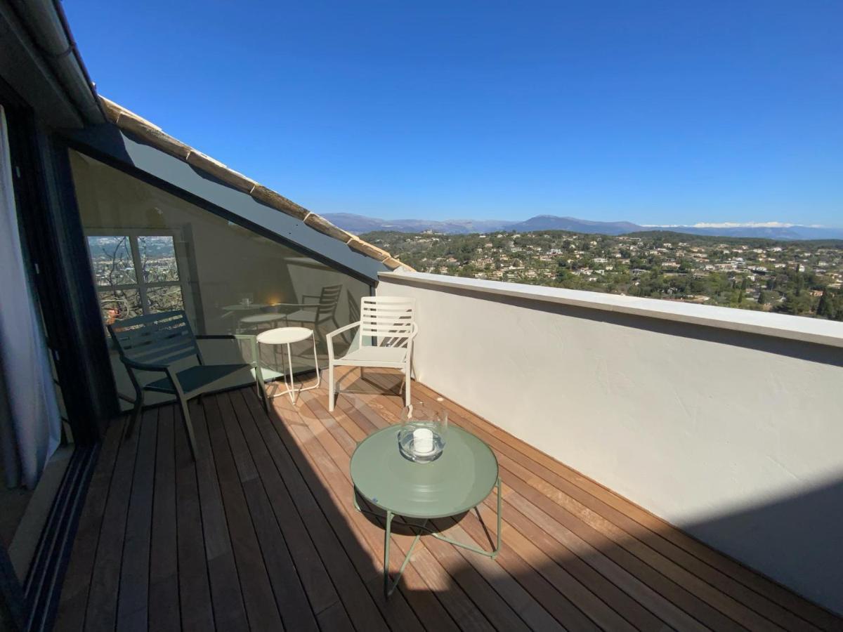 Mougins Collection - Magnifique Maison Au Coeur Du Vieux Village De Mougins, Vue Sur Les Alpes Du Sud Zewnętrze zdjęcie