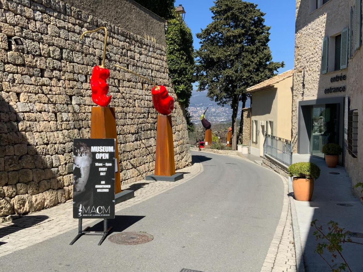 Mougins Collection - Magnifique Maison Au Coeur Du Vieux Village De Mougins, Vue Sur Les Alpes Du Sud Zewnętrze zdjęcie